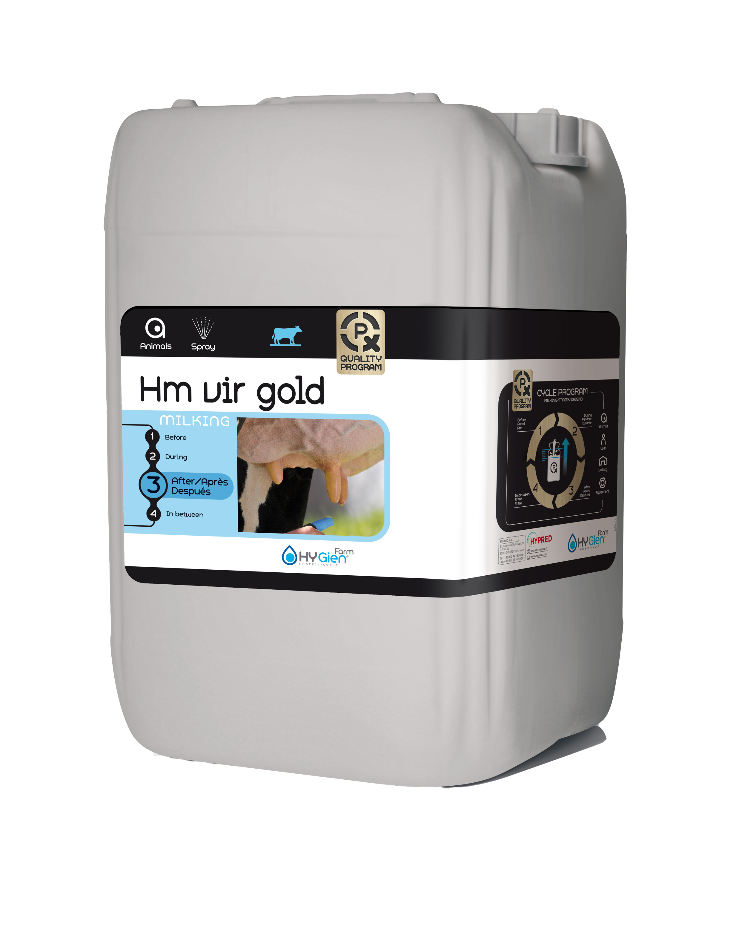 HM VIR GOLD Kanister