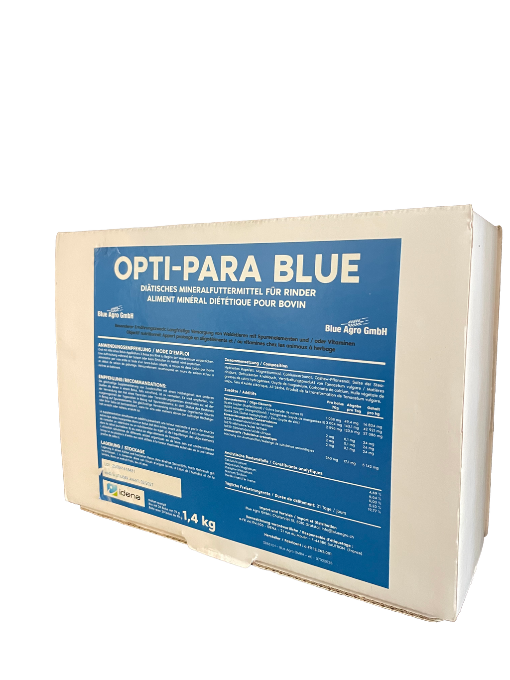 Opti-Para Blue