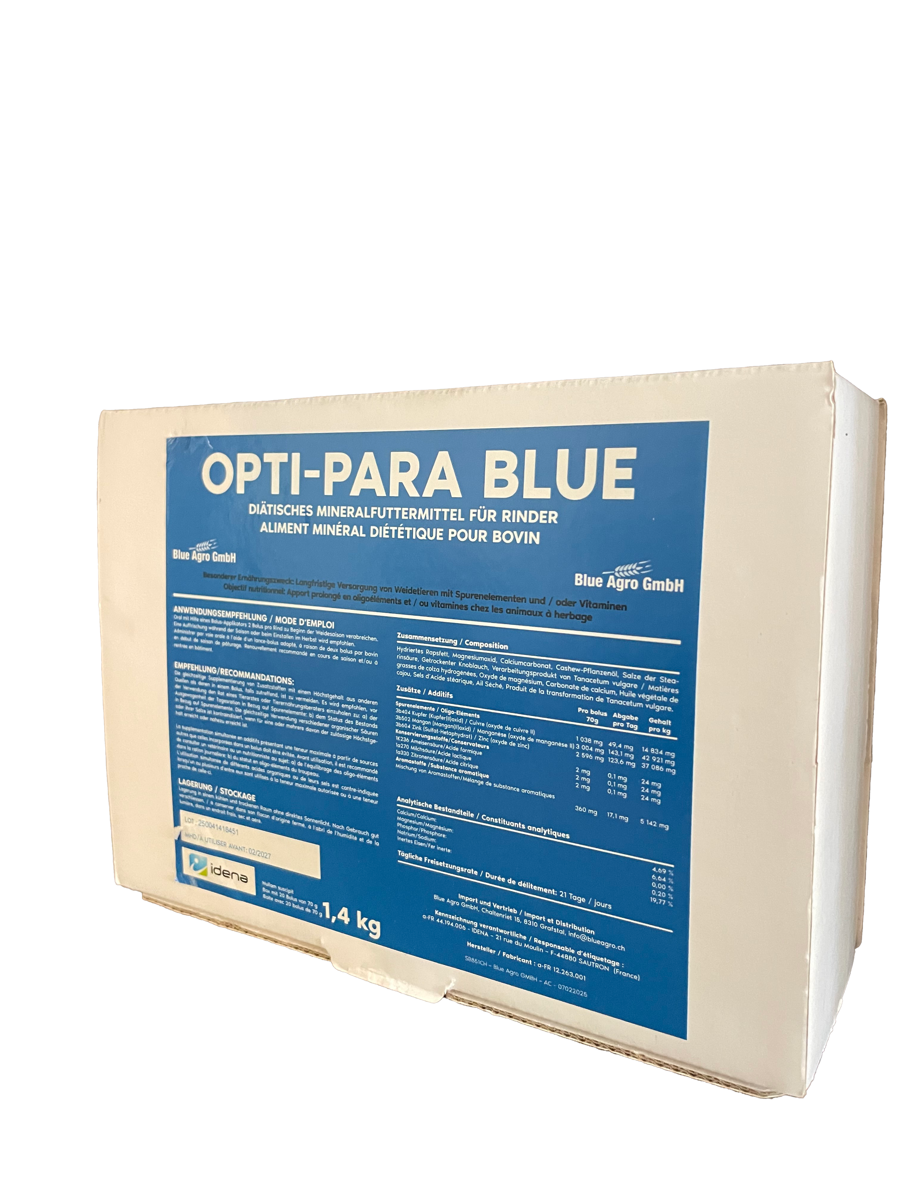 Opti-Para Blue